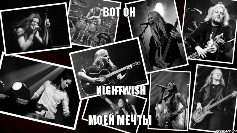 ВОТ ОН NIGHTWISH МОЕЙ МЕЧТЫ  , Комикс Вот он Nightwish моей мечты