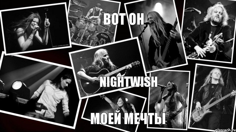 ВОТ ОН NIGHTWISH МОЕЙ МЕЧТЫ , Комикс Вот он Nightwish моей мечты