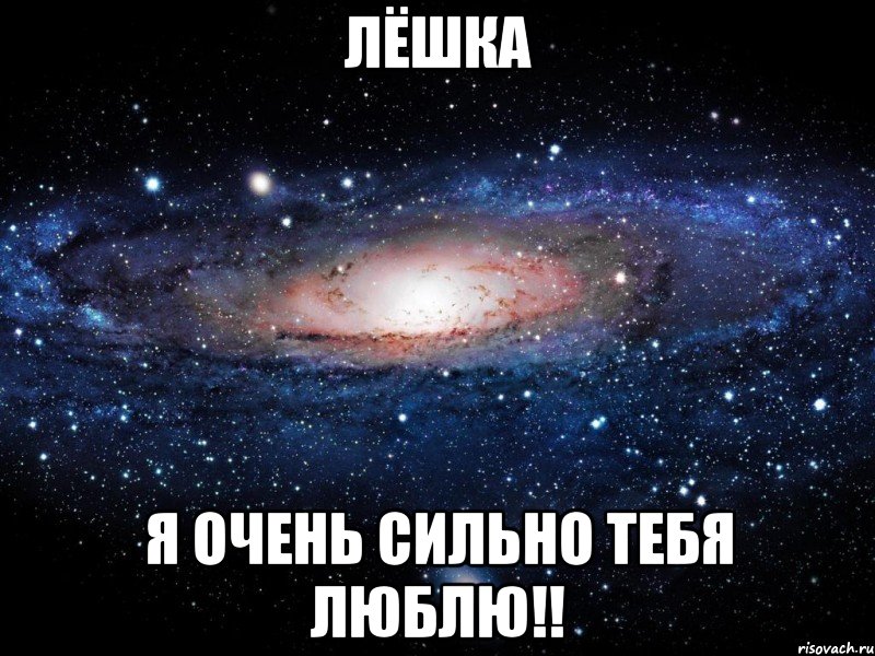 Лёшка я очень сильно тебя ЛЮБЛЮ!!, Мем Вселенная