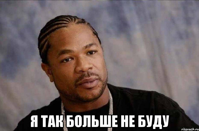  Я так больше не буду, Мем Xzibit in Grove