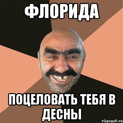 Флорида поцеловать тебя в десны, Мем Я твой дом труба шатал