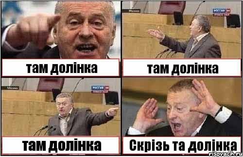 там долінка там долінка там долінка Скрізь та долінка, Комикс жиреновский