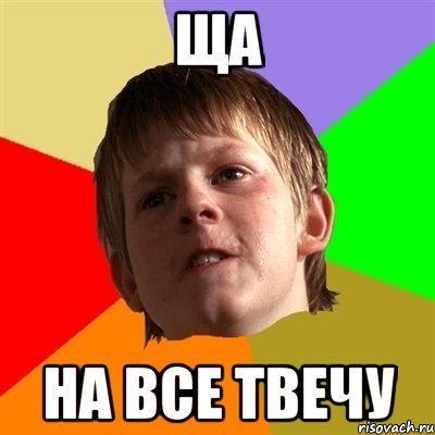 Ща На все твечу, Мем Злой школьник