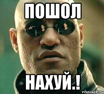 Пошол нахуй.!, Мем  а что если я скажу тебе