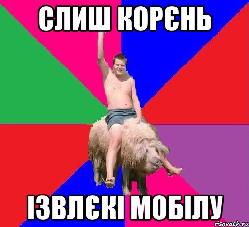 СЛИШ КОРЄНЬ ІЗВЛЄКІ МОБІЛУ
