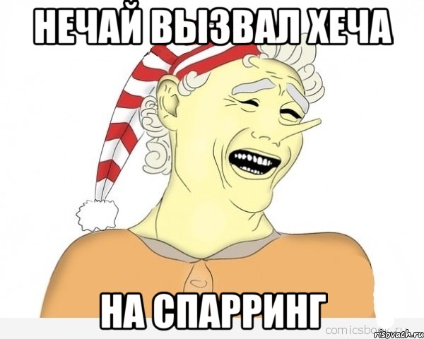 Нечай вызвал Хеча на спарринг