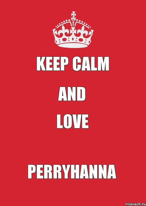 Keep calm and love Perryhanna, Комикс Keep Calm 3