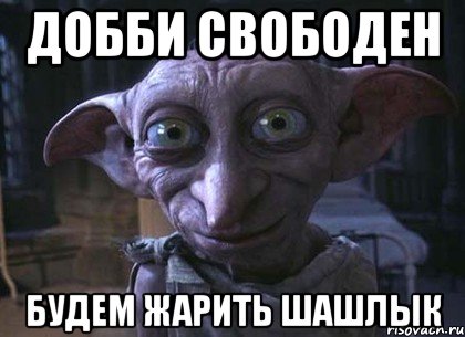 ДОББИ СВОБОДЕН Будем жарить шашлык