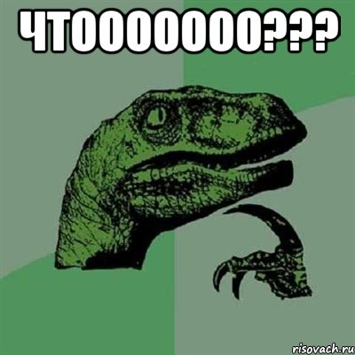 Чтооооооо??? , Мем Филосораптор