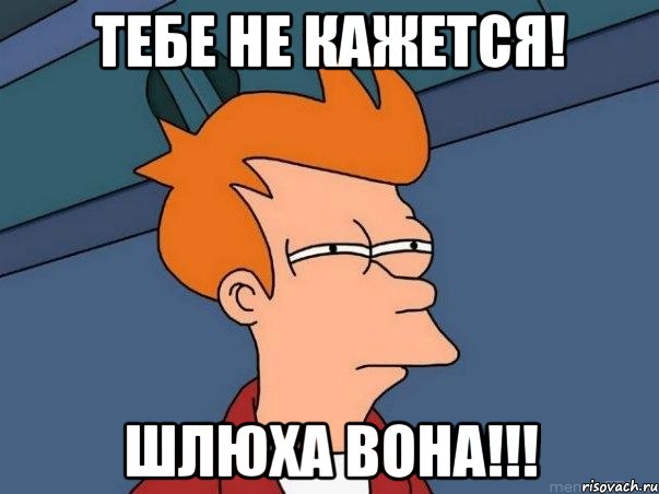 Тебе не кажется! Шлюха вона!!!, Мем  Фрай (мне кажется или)