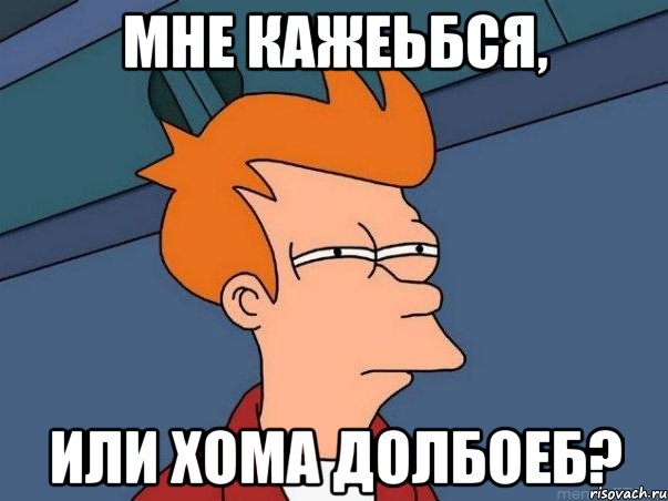 Мне кажеьбся, или Хома долбоеб?, Мем  Фрай (мне кажется или)