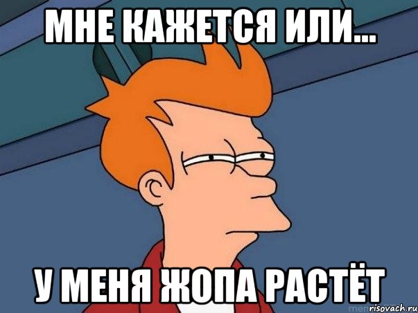 мне кажется или... у меня жопа растёт, Мем  Фрай (мне кажется или)