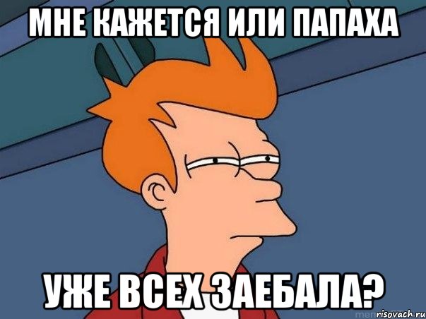 мне кажется или папаха уже всех заебала?, Мем  Фрай (мне кажется или)