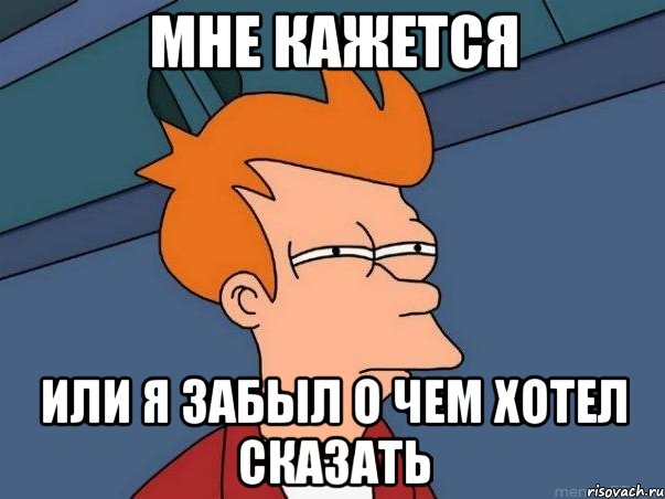 Мне кажется или я забыл о чем хотел сказать, Мем  Фрай (мне кажется или)