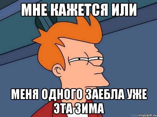 Мне кажется или меня одного заебла уже эта зима, Мем  Фрай (мне кажется или)