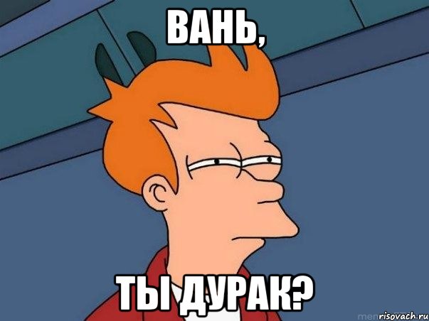 Вань, ты дурак?, Мем  Фрай (мне кажется или)