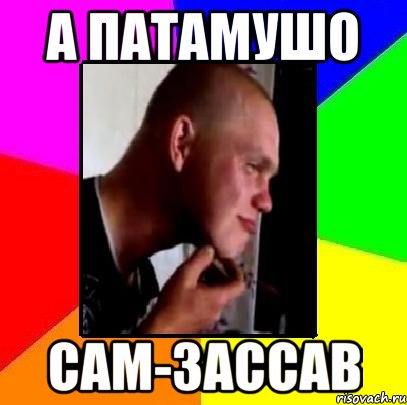 А патамушо сам-зассав