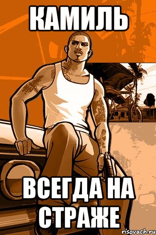 камиль всегда на страже, Мем GTA