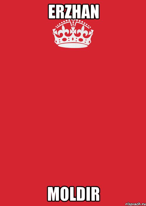ERZHAN MOLDIR, Комикс Keep Calm 3