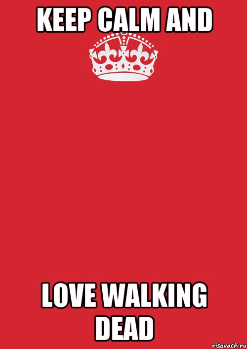 Keep Calm and Love Walking Dead, Комикс Keep Calm 3