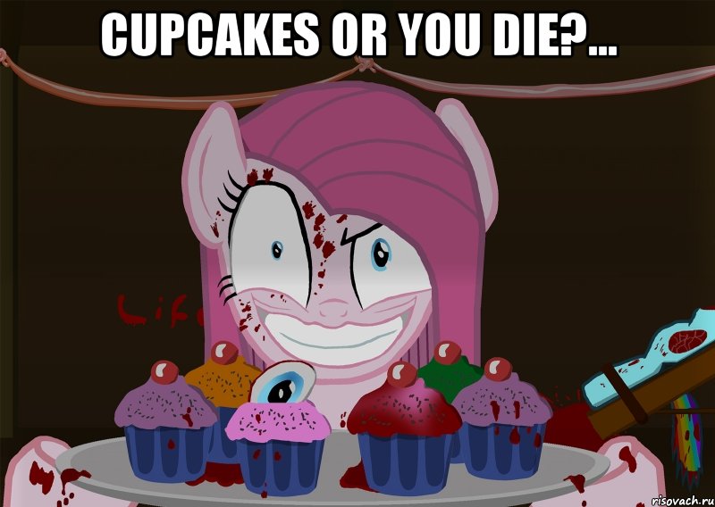 Cupcakes or You die?... , Мем Кексики