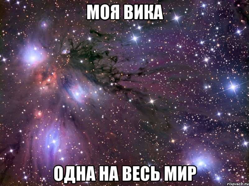 Моя вика Одна на весь мир, Мем Космос