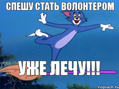 Спешу стать волонтером Уже лечу!!!, Мем летун