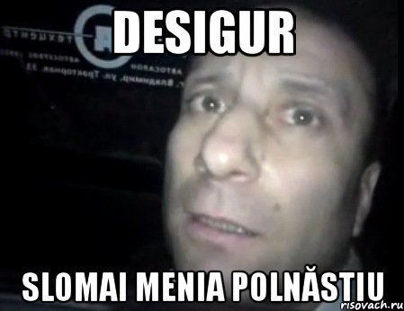 Desigur Slomai menia Polnăstiu, Мем Ломай меня полностью