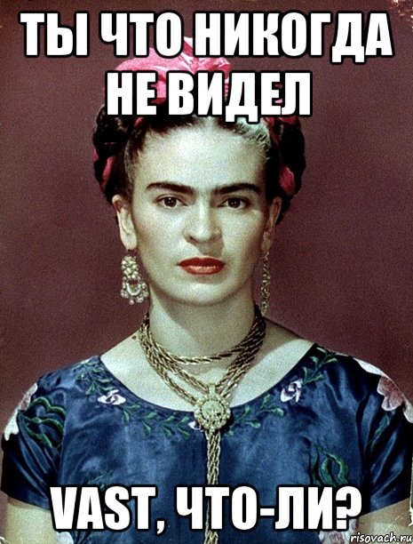 Ты что никогда не видел VAST, что-ли?