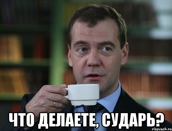  Что делаете, сударь?, Мем Медведев спок бро