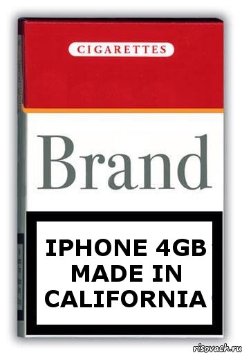 IPhone 4gb made in california, Комикс Минздрав