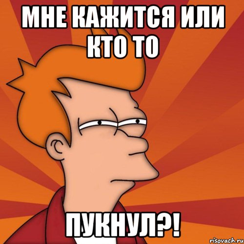 Мне кажится или кто то Пукнул?!, Мем Мне кажется или (Фрай Футурама)