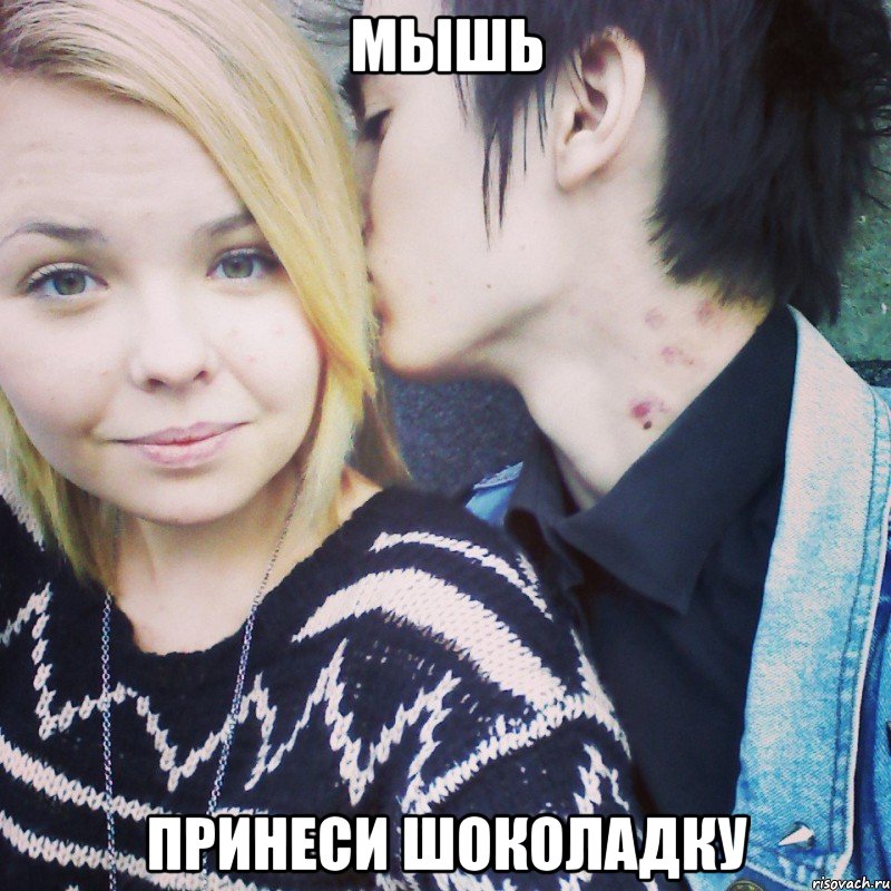 Мышь принеси шоколадку