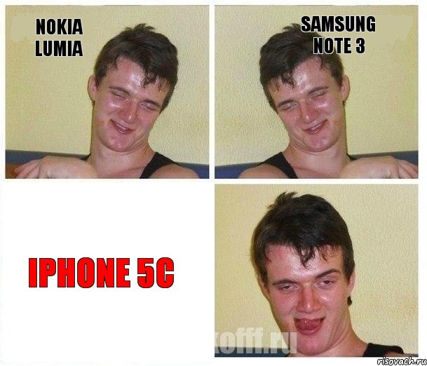 Nokia Lumia Samsung Note 3 Iphone 5C