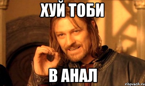 идя до армянки бритву с собой возьми, Мем Нельзя просто так взять и (Боромир мем)