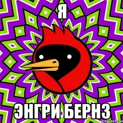 Я Энгри бернз, Мем Омская птица