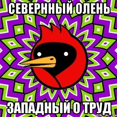 СЕВЕРННЫЙ ОЛЕНЬ ЗАПАДНЫЙ О ТРУД