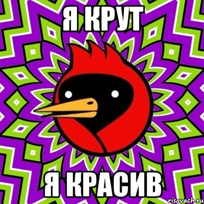 я крут я красив, Мем Омская птица
