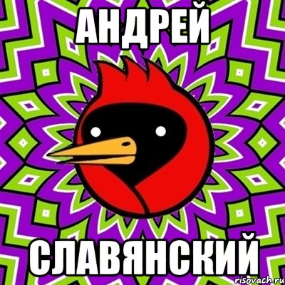 Андрей Славянский, Мем Омская птица