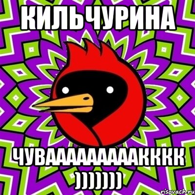 Кильчурина чувааааааааакккк ))))))), Мем Омская птица