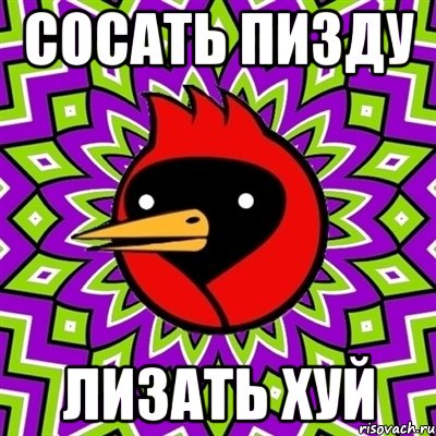 сосать пизду лизать хуй, Мем Омская птица