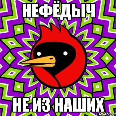 НЕФЁДЫЧ НЕ ИЗ НАШИХ, Мем Омская птица