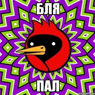 бля пал, Мем Омская птица