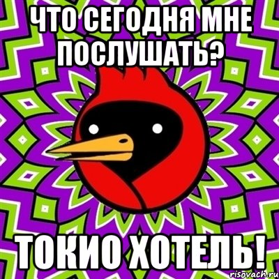 Что сегодня мне послушать? ТОкио Хотель!, Мем Омская птица