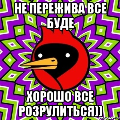 Не пережива Все буде Хорошо Все розрулиться)), Мем Омская птица