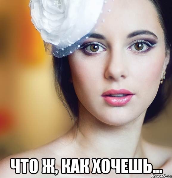  что ж, как хочешь...