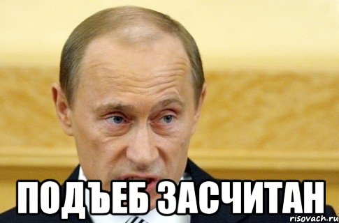  Подъеб засчитан, Мем путин