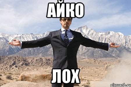 айко лох, Мем железный человек
