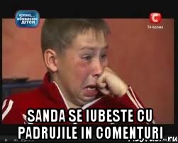  Sanda se iubeste cu padrujile in comenturi