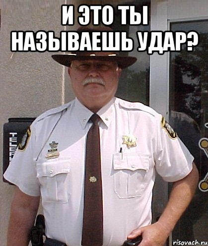 И ЭТО ТЫ НАЗЫВАЕШЬ УДАР? 